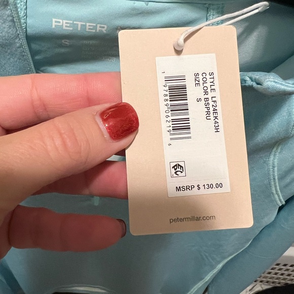 Peter Millar Raglan Perth Quarter Zip Pullover - Picture 11 of 12